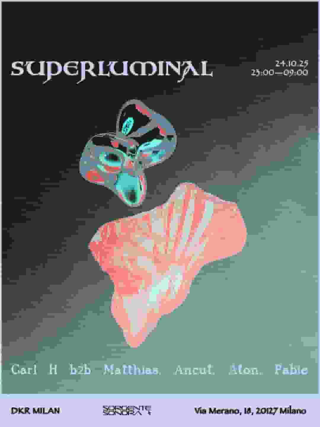 Superluminal powered by Sorgente Sonora