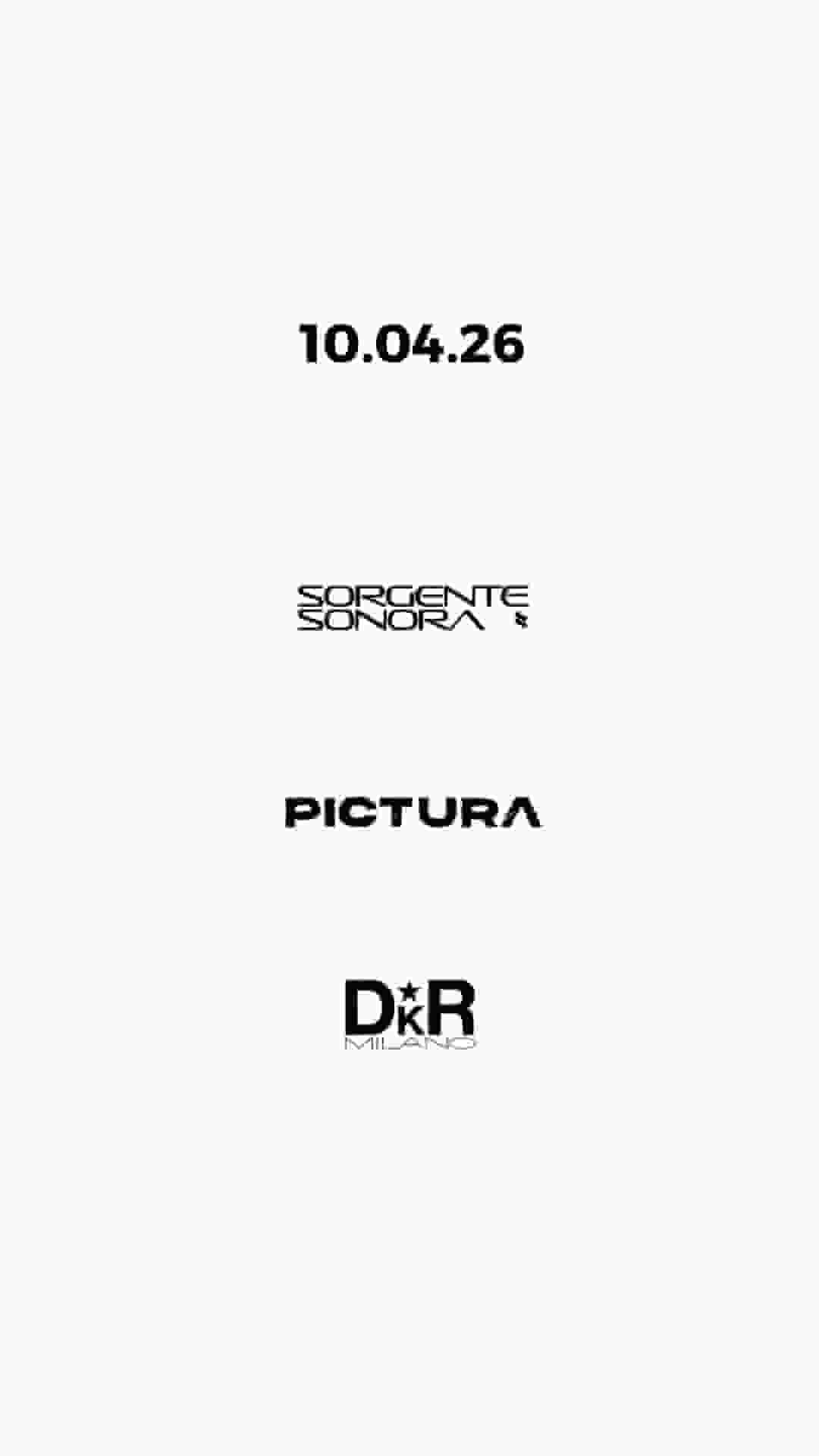 SORGENTE SONORA X PICTURA