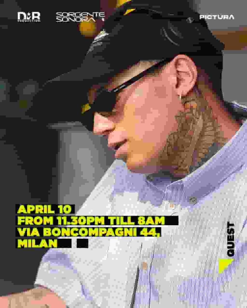 PICTURA x SORGENTE SONORA with DKR MILANO
