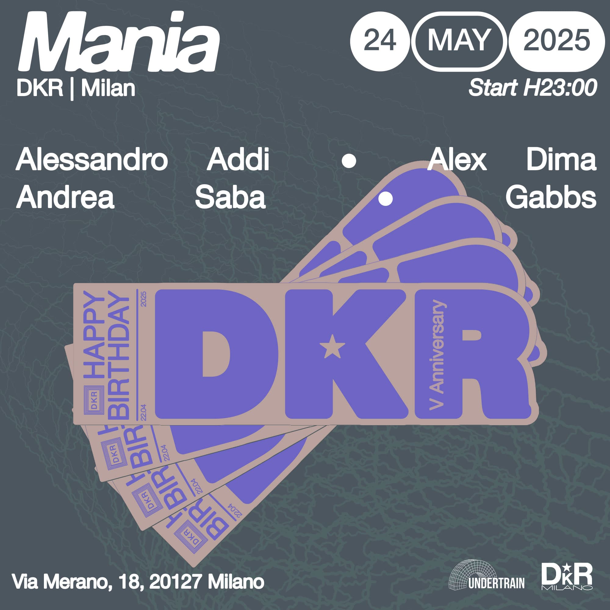 5 years of DKR: Mania invites Alex Dima & Gabbs