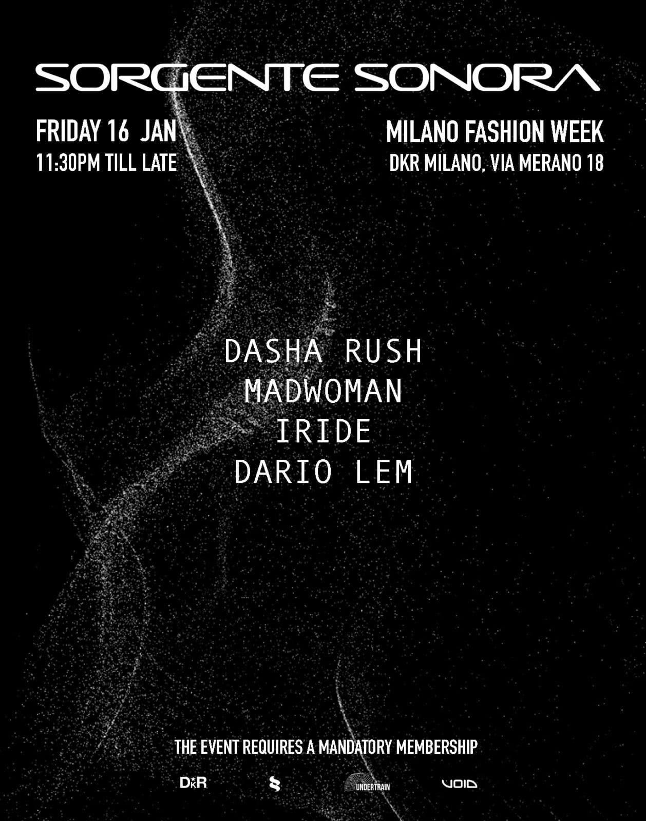 Sorgente Sonora x MFW26