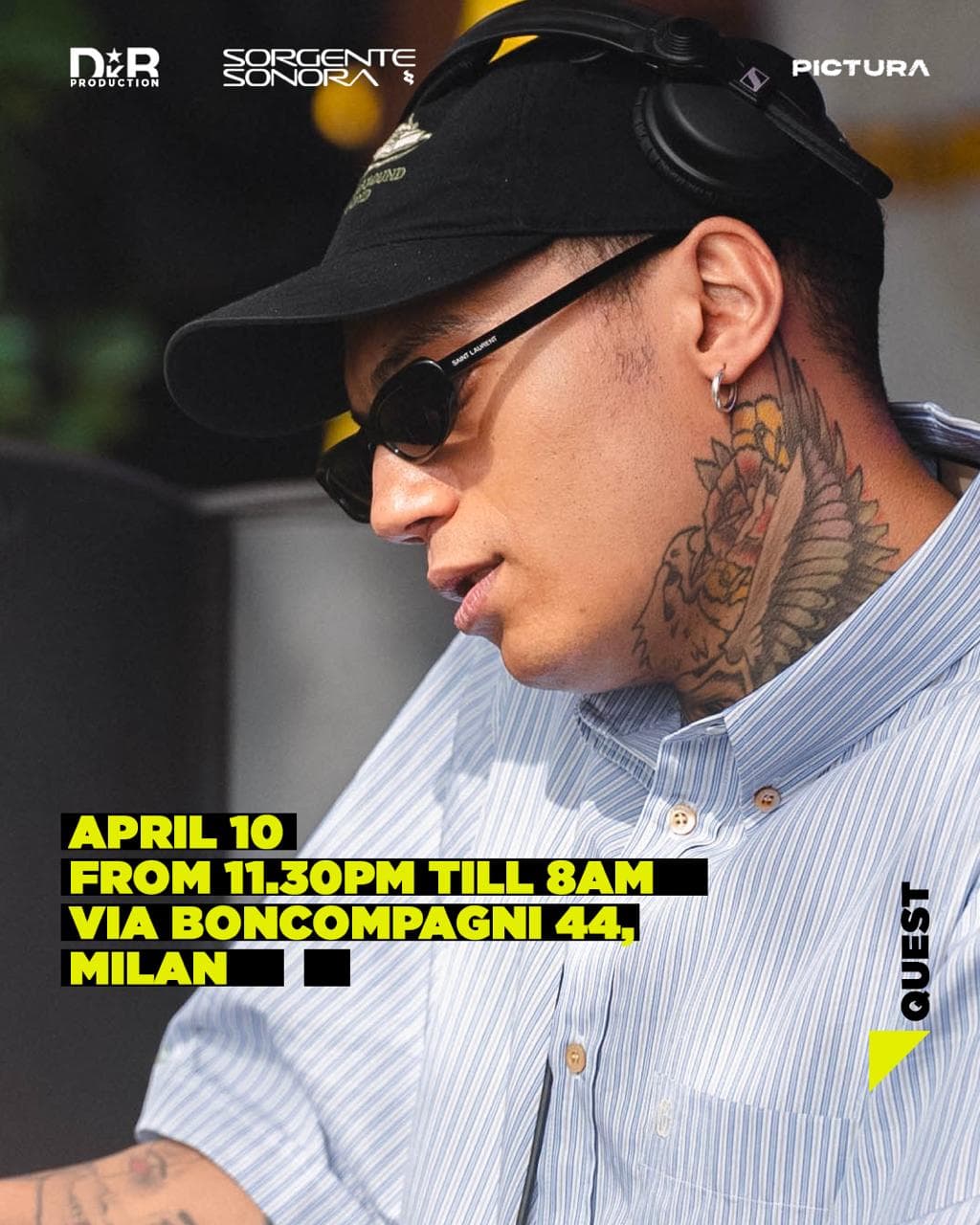 PICTURA x SORGENTE SONORA with DKR MILANO