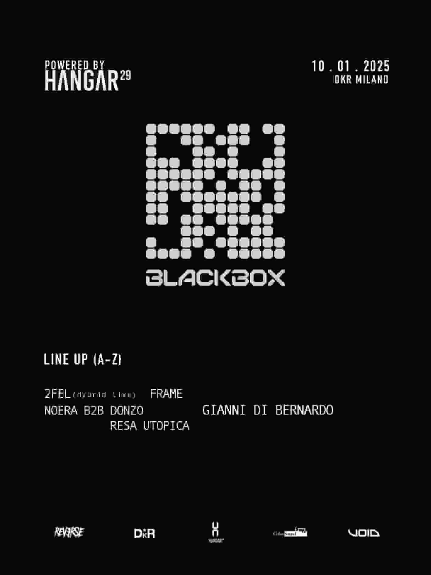 HANGAR 29 - BLACKBOX