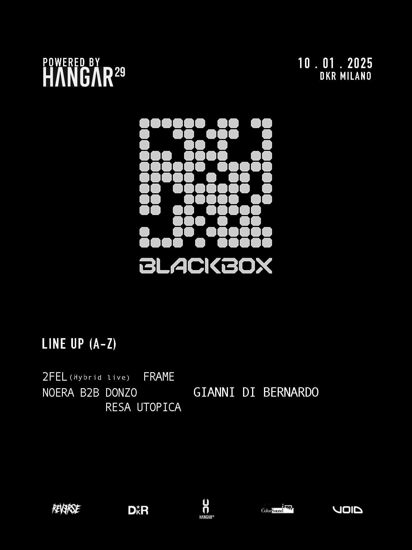 HANGAR 29 - BLACKBOX