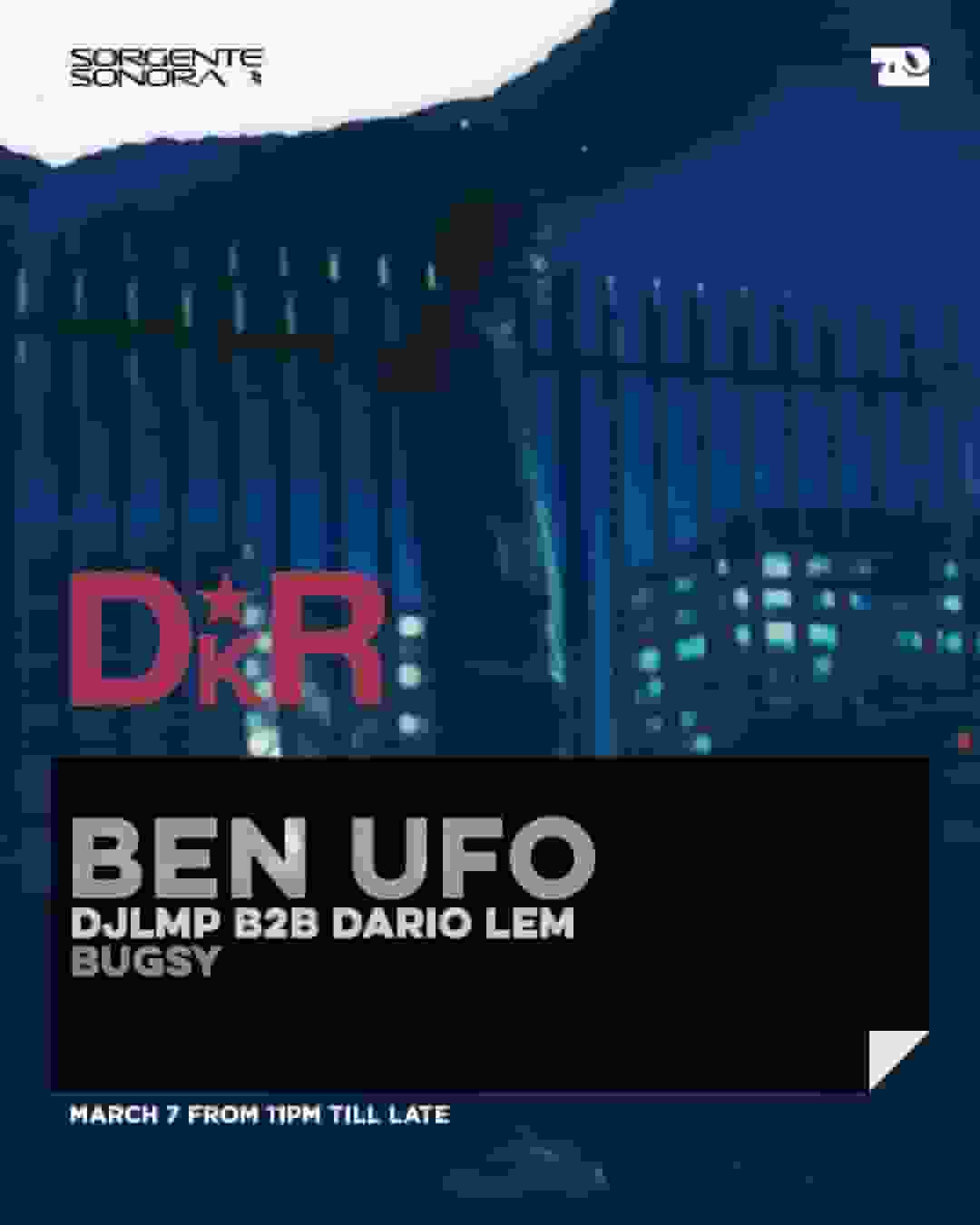 Take It Easy X Sorgente Sonora w/ Ben Ufo